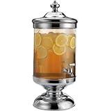 Shannon Crystal 2.5 Gallon Roxborough Beverage Jar Dispenser with Spigot