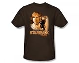 Battlestar Galactica - Starbuck Adult T-Shirt In Coffee