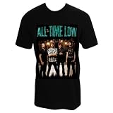 All Time Low Band Photo Slim Fit T-shirt