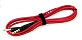 Rockburn 10 foot with Moulded 1 inch Jacks Guitar Lead - Red