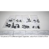 More than the - Elenco 100 Capacitor Component Kit -,  Here is the 120 Capacitor Component Kit