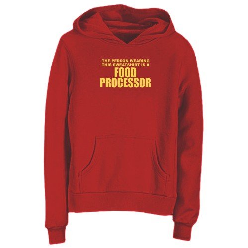 Sweatshirt Woman Red Or A - This Sweatshirt Food Processor Occupations