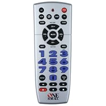 One For All URC 4110 4-Device Universal Big-Button Remote Control