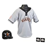 BSS - San Francisco Giants MLB Youth Helmet and Jersey Set