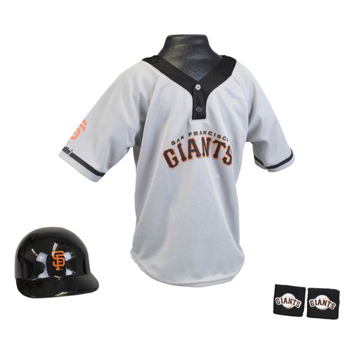 (BSS) - Franklin Sports - San Francisco Giants MLB Youth Helmet and Jersey Set