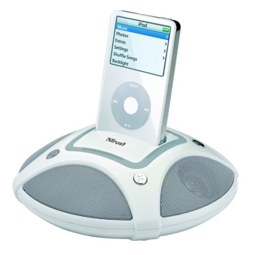 Childrens Toyshop  Computer : Trust Soundforce Sound Station for iPod SP-2990Wi UK - Portable speakers with digital player dock for iPod - 12 Watt (Total)
