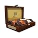 15 pcs Brown Deluxe Mahogany Chocolate Box