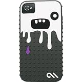 Case-Mate iPhone 4 CREATURES: Monsta Case, Grey / White クリーチャーズ モンスタ シリコン ケース, グレー / ホワイト CM015459