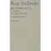 Rose Ausl�nder. Gesammelte Werke: Gesammelte Werke VIII. Jeder Tropfen ein Tag: Gedichte aus dem Nachla�. Gesamtregister: BD 8