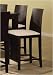 Furniture FX UO150CSCCP1 Gathering Height Dining Chair in Cappuccino