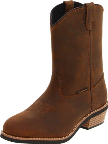 Dan Post Kids Water Dog Boot,Tan Distressed,11 M US Little Kid