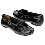 SPERRY TOP SIDER Softie Moc 2 Eye New Loafers Boat Black Womens