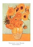 IMAGE OF Vase with Twelve Sunflowers, c.1888 HIGH QUALITY MUSEUM WRAP CANVAS Print Vincent Van Gogh 24x32