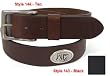 American Bull Black Oil Collegiate Belt