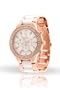 Branded Fashion Unique Wrist Watch Best Christmas Birthday Gift Ideal Unisex Watches at Discounted Sale Price - Rose Gold Watch with Crystals