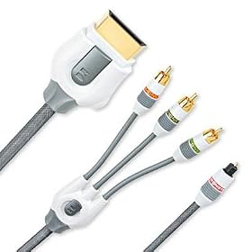 Monster Cable GameLink GLX360 CV/FO-10 - Game console link cable kit - component video / digital audio - 10 ft