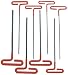 Malco WT9SG 9-Inch Cushioned Gripped Hex -InchT-Inch Handled Key Set