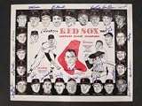 1967 Boston Red Sox Team Autographed Placemat
