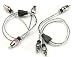 StreetWires Zero Noise 7 Y-adapter Pair of connectors: 1-male RCA to 2-female RCA