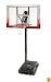 Lifetime 1558 XL Base Height-Adjustable Portable Basketball System with Clear 52-Inch Square Shatter Guard Backboard