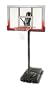 Lifetime 1558 XL Base Height-Adjustable Portable Basketball System with Clear 52-Inch Square Shatter Guard Backboard