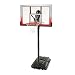 Lifetime 1558 XL Base Height-Adjustable Portable Basketball System with Clear 52-Inch Square Shatter Guard Backboard