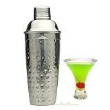 Review HomeWetBar 0975620 / Hammered Stainless Steel Cocktail Shaker