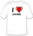 I Love Swink T-shirt