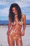 Brooke Burke - Gold Paint, Art Poster, size 34.50 x 22.25