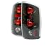 02-05 Dodge Ram Euro Taillights - JDM Black