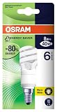 Produkt-Bild: Osram 63150B1 Duluxstar Mini Twist E14 mini Energiesparlampe in gedrehter Form 8W/825, warmwei&szlig;