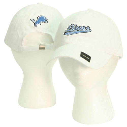 Detroit Lions Women's Slouch Fit Adjustable Baseball Hat - White