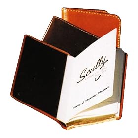 Scully Leather Desk Size Weekly Planner Italian Leather 1045