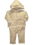 Review Angel Dear  / Angel Dear Cashmere Hooded Outfit - Beige