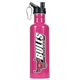 Chicago Bulls - NBA 26oz stainless steel water bottle with Pop-up Spout