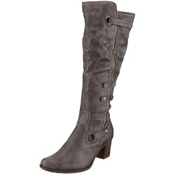 Rieker Ivonne Z7672-42, Damen Stiefel, Grau (stein 42), EU 39