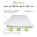 BROOKSIDE Soft Jersey Mattress Protector - Waterproof and Dust Mite Proof - King