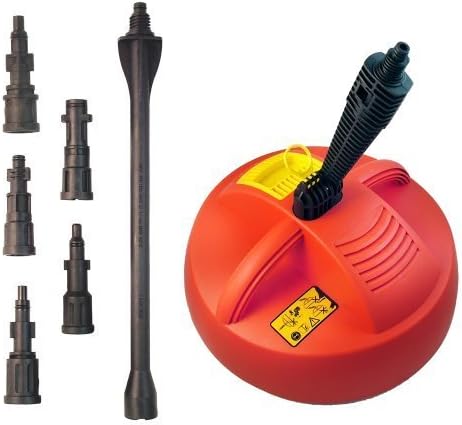 Powerwasher 80004 Large Surface Pressure Washer Scrubber Kit, Works with Most Electric Pressure Washers by Powerwasher