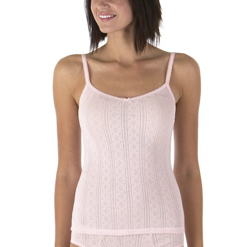 Gilligan & O'Malley Pointelle Camisole - Fashion Colors