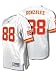 Kansas City Chiefs Tony Gonzalez Sale Replica NFL Equipment Youth White Jersey, Size= X-Large