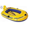 Challenger 200 - Inflatable River Fishing Raft 2 person Boat SET with Pump and Oars - Intex #68374