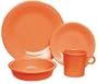 Fiesta 4-Piece Place Setting, Tangerine