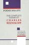 Poems 1918-1975: The Complete Poems of Charles Reznikoff
