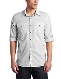 Kenneth Cole Mens Micro Check Woven Shirt