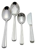 Reed & Barton Bellevue-Matte 18/8 Stainless Steel 4-Piece Flatware Hostess Set