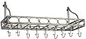 Old Dutch International Antique Pewter Bookshelf and Pot Rack
