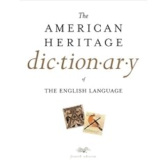 The American Heritage Dictionary of the English Language
