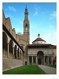 Chapel of the Pazzi Family, 1430 Fine Art Giclee Poster Print by Filippo Brunelleschi, 24x32