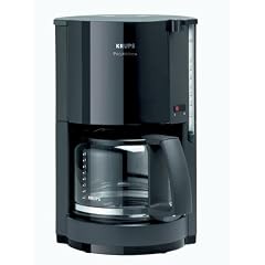 Krups F 309 4C ProAroma Glas-Kaffeemaschine schwarz