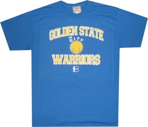Golden State Warriors Blue The City Heart and Soul T-shirt XX-Large